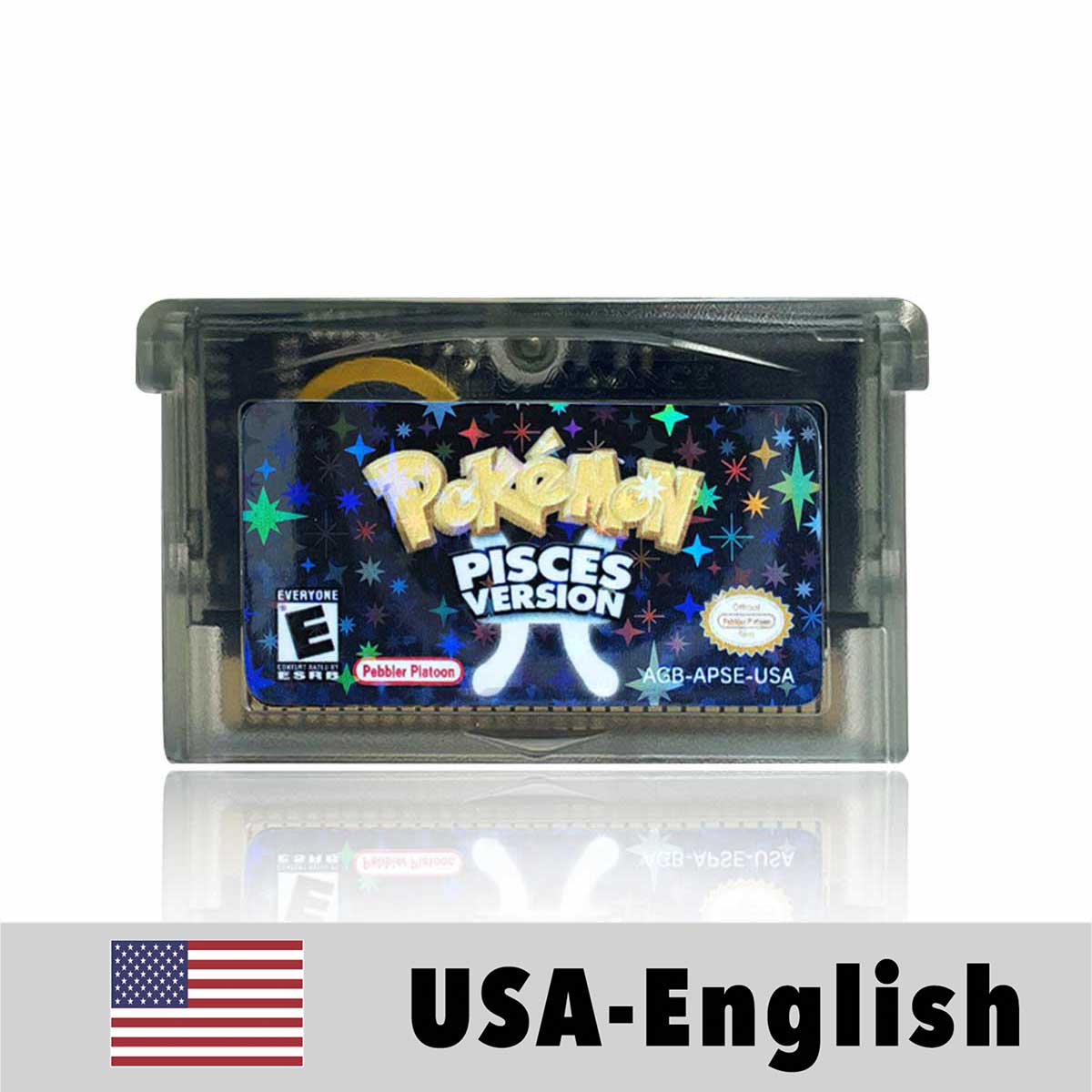 USA Pokemon PISCES For GBA