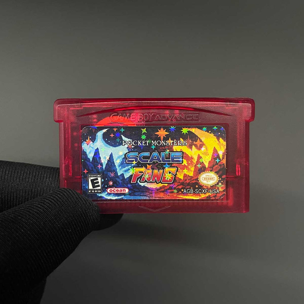 USA Pokemon POCKET MONSTERS SCALE TANS For GBA