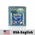 USA Pokemon POLISHED CRYSTAL For GBC