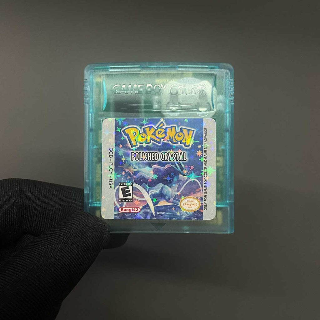 USA Pokemon POLISHED CRYSTAL For GBC
