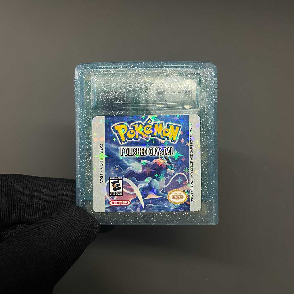 USA Pokemon POLISHED CRYSTAL For GBC