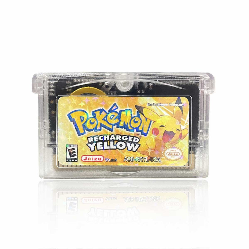 USA Pokemon RECHARGED YELLOW v1.8 For GBA