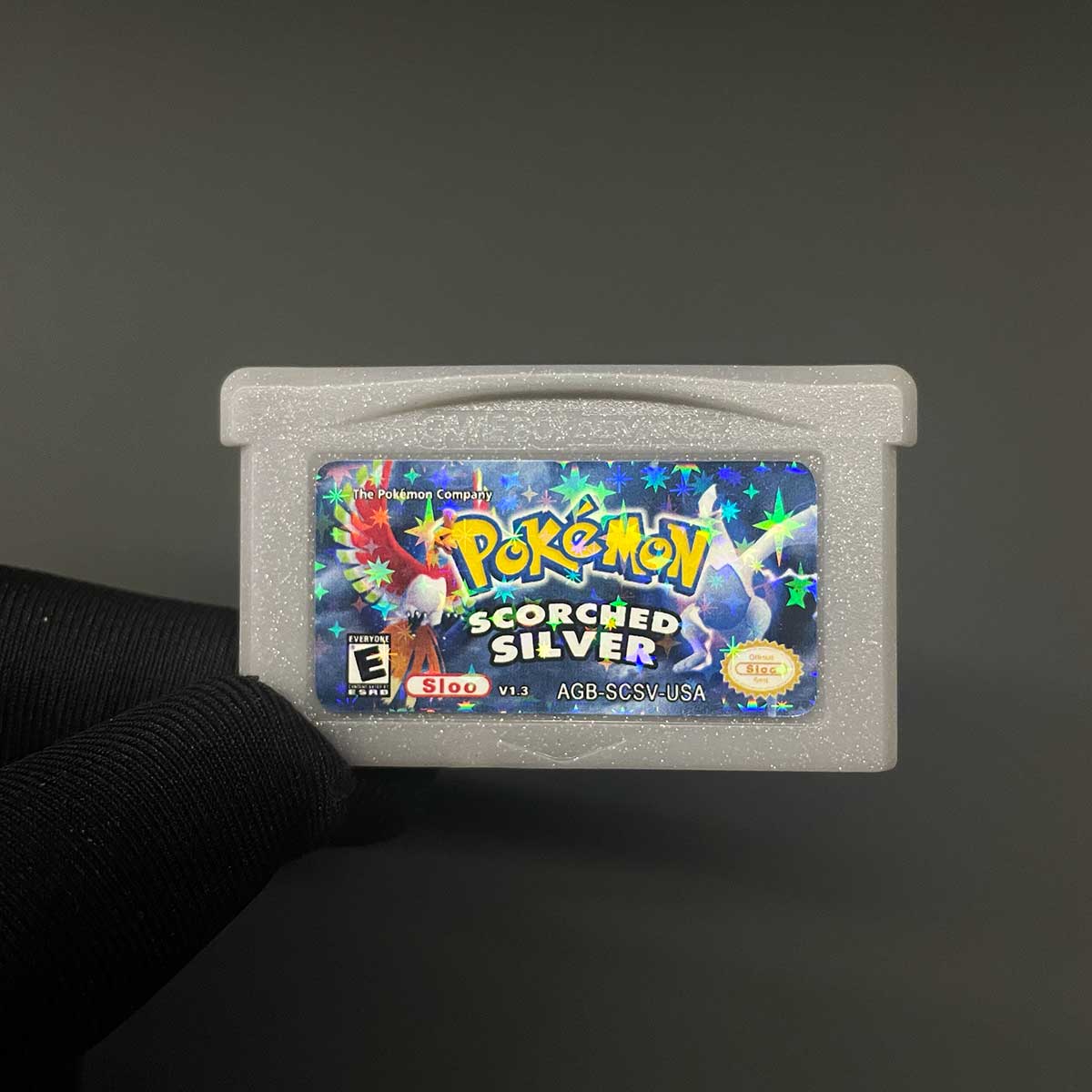 USA Pokemon SCORCHED SILVER v1.3 For GBA