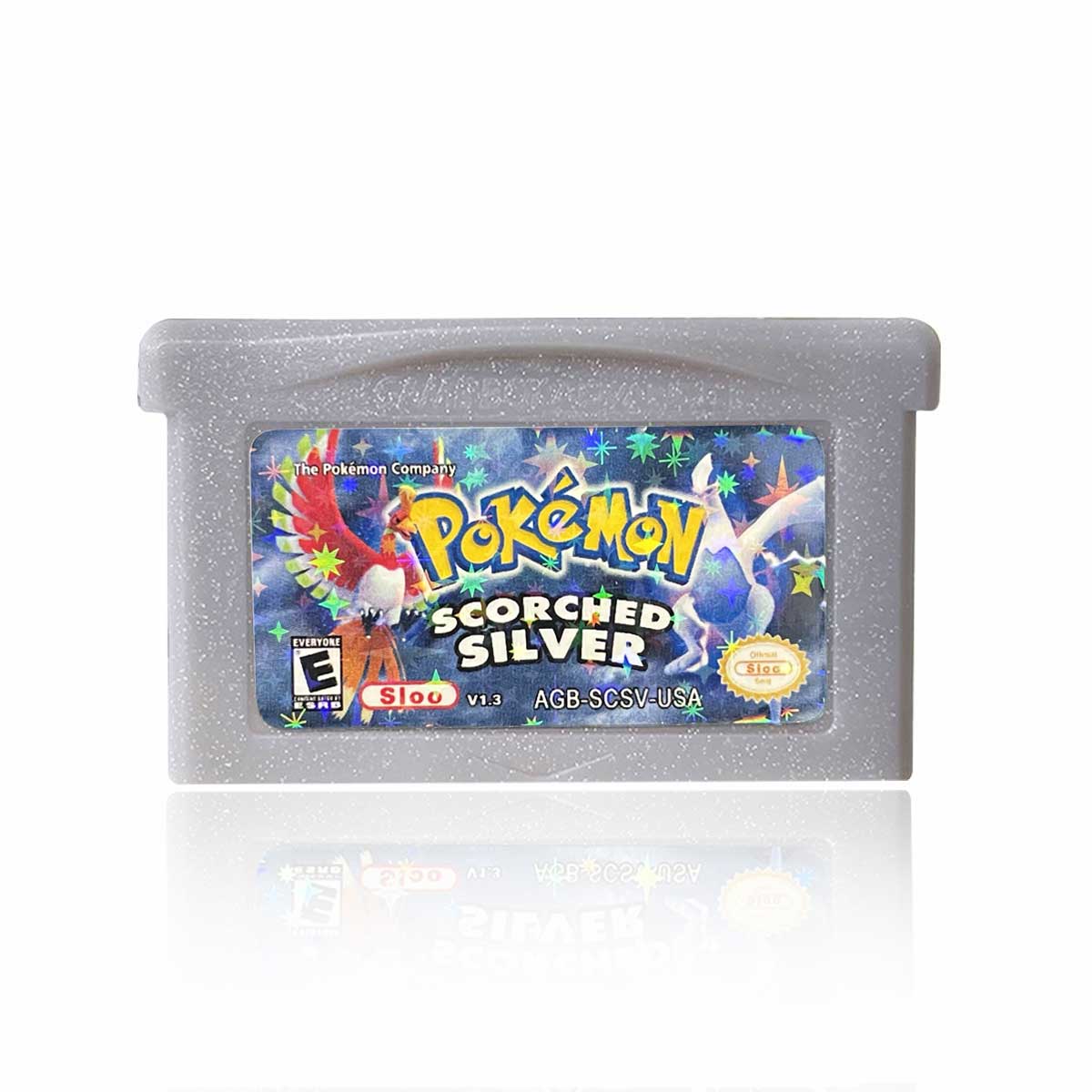 USA Pokemon SCORCHED SILVER v1.3 For GBA