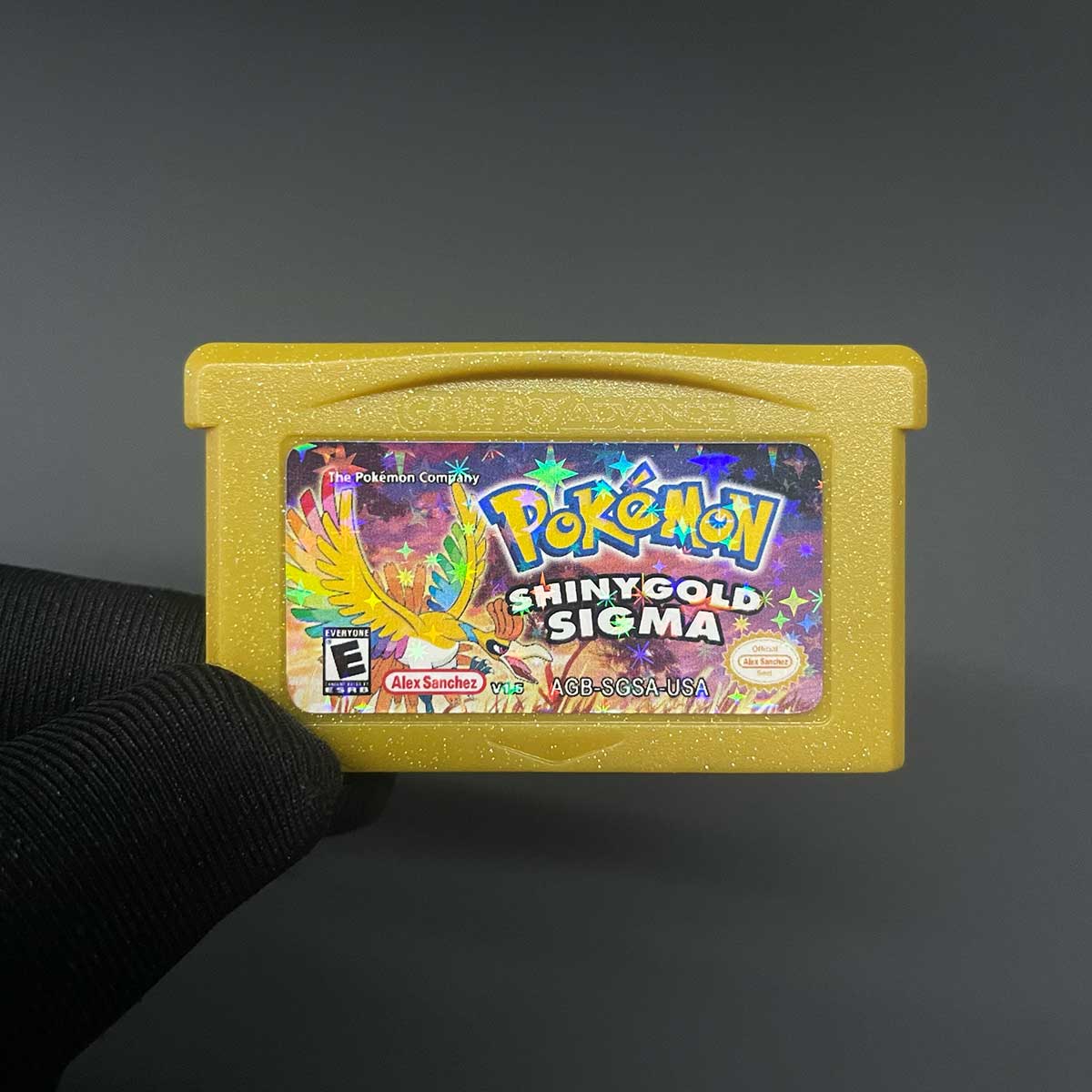 USA Pokemon SHINY GOLD SIGMA v1.5 For GBA