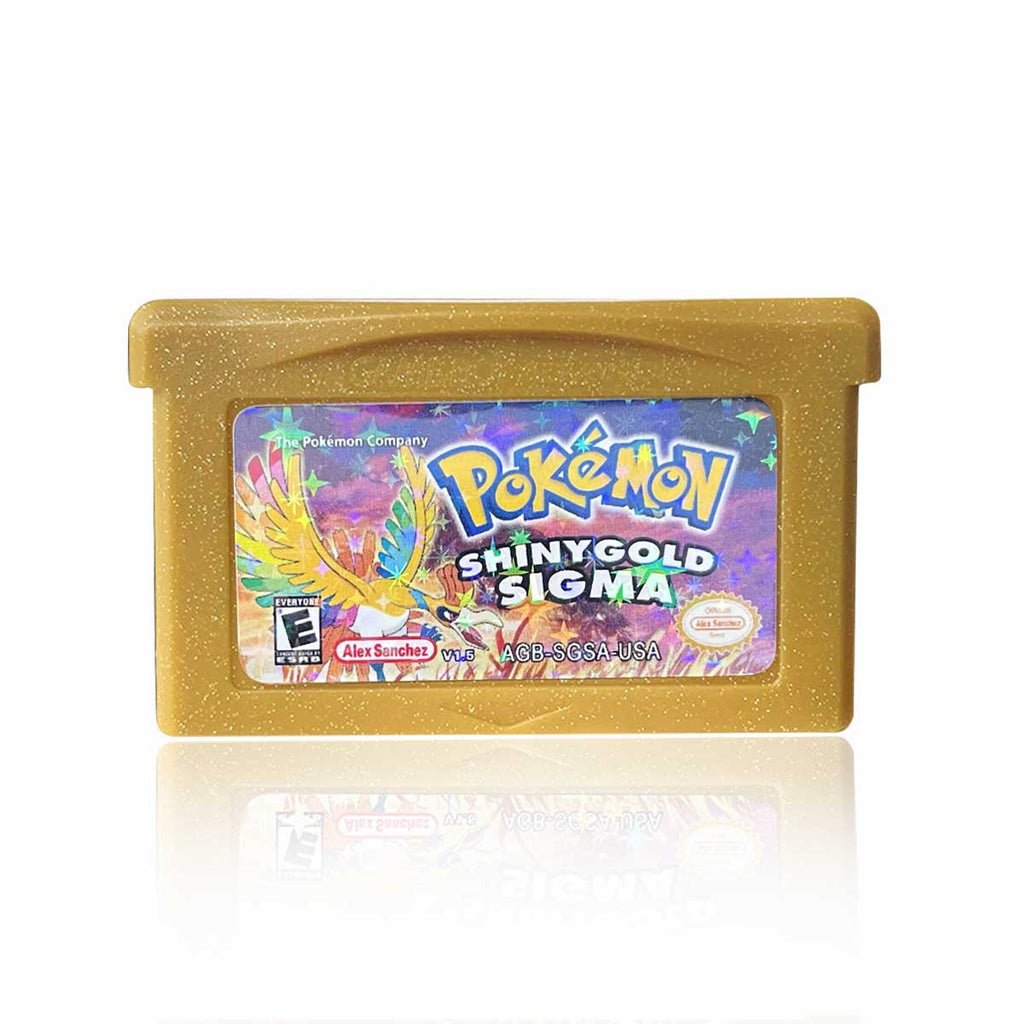 USA Pokemon SHINY GOLD SIGMA v1.5 For GBA