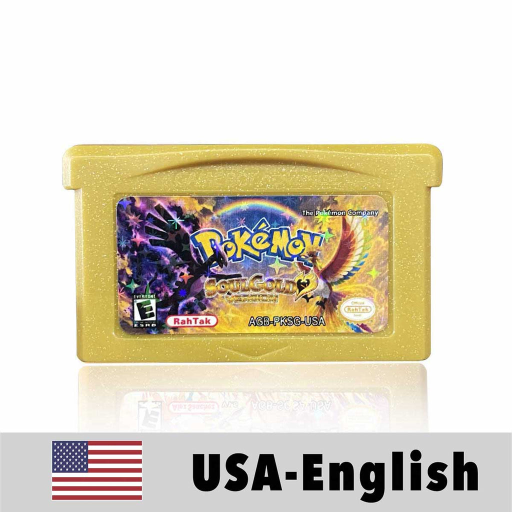 USA Pokemon Soul Gold For GBA