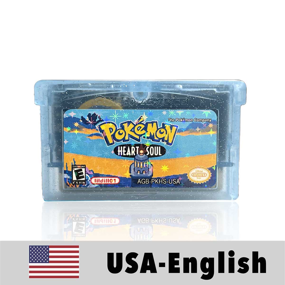 USA Pokemon Heart Soul For GBA