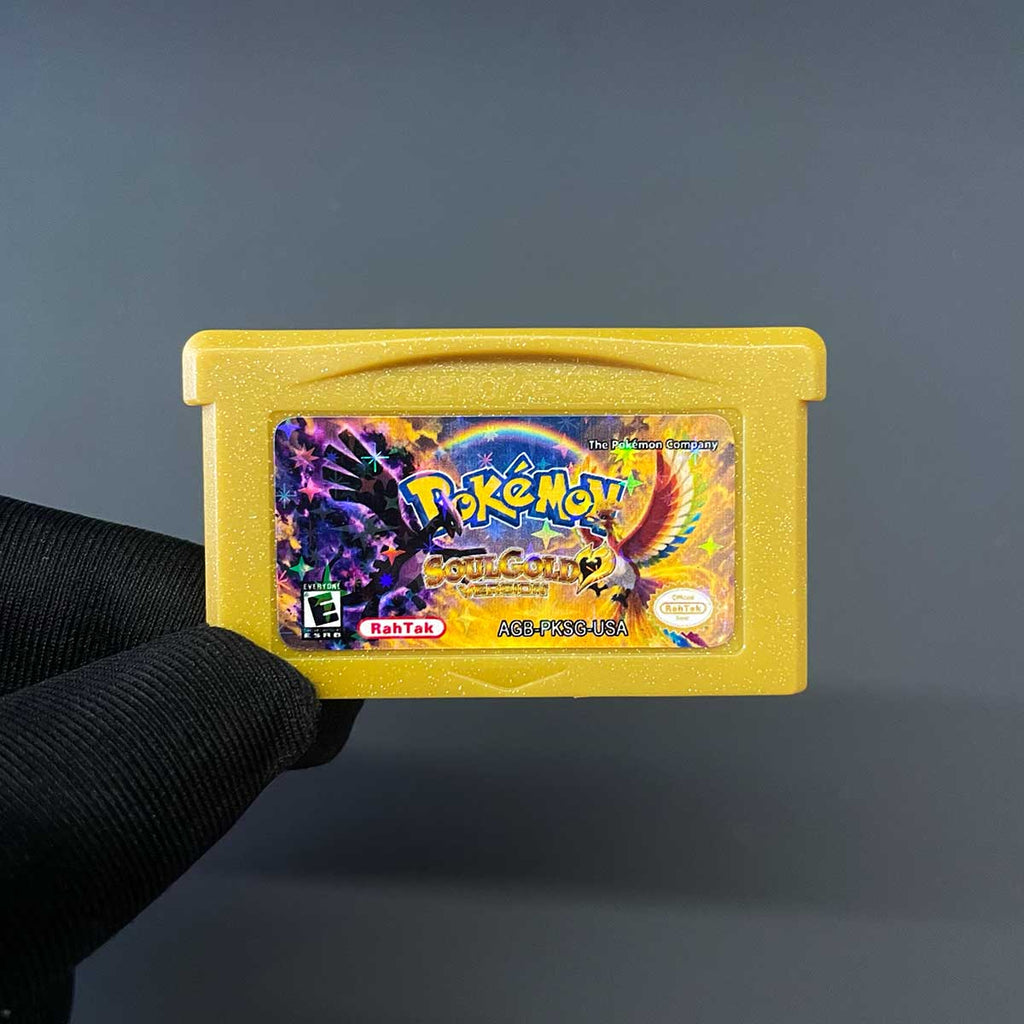 USA Pokemon Soul Gold For GBA