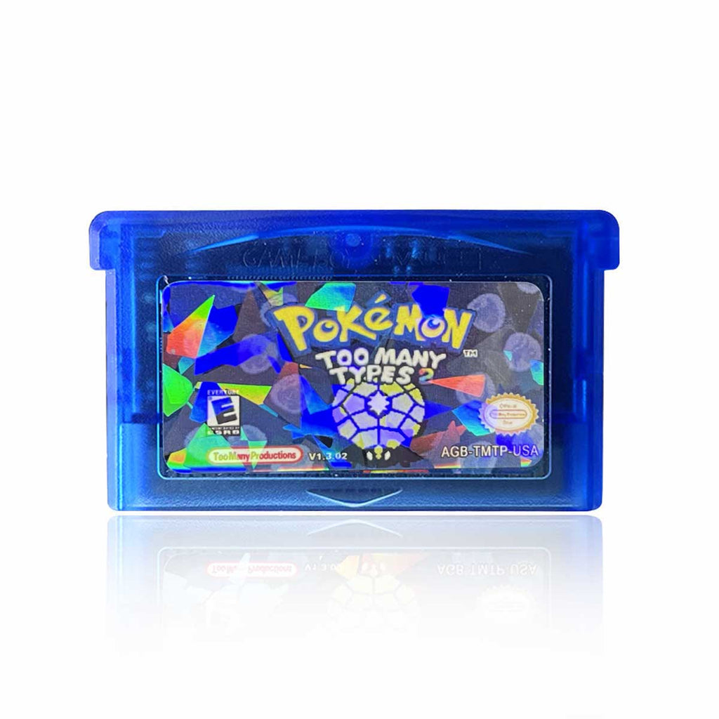 USA Pokemon TOO MANY TYPES For GBA