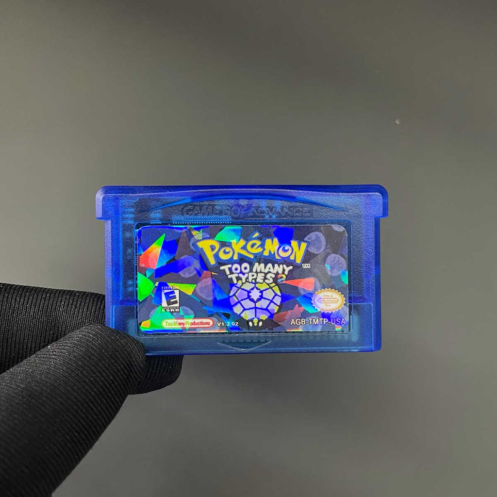 USA Pokemon TOO MANY TYPES For GBA
