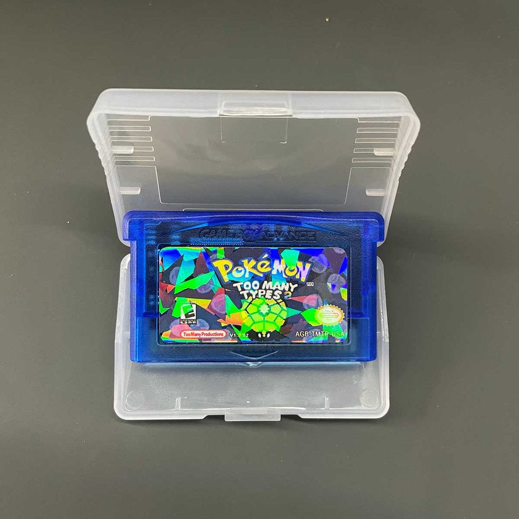 USA Pokemon TOO MANY TYPES For GBA