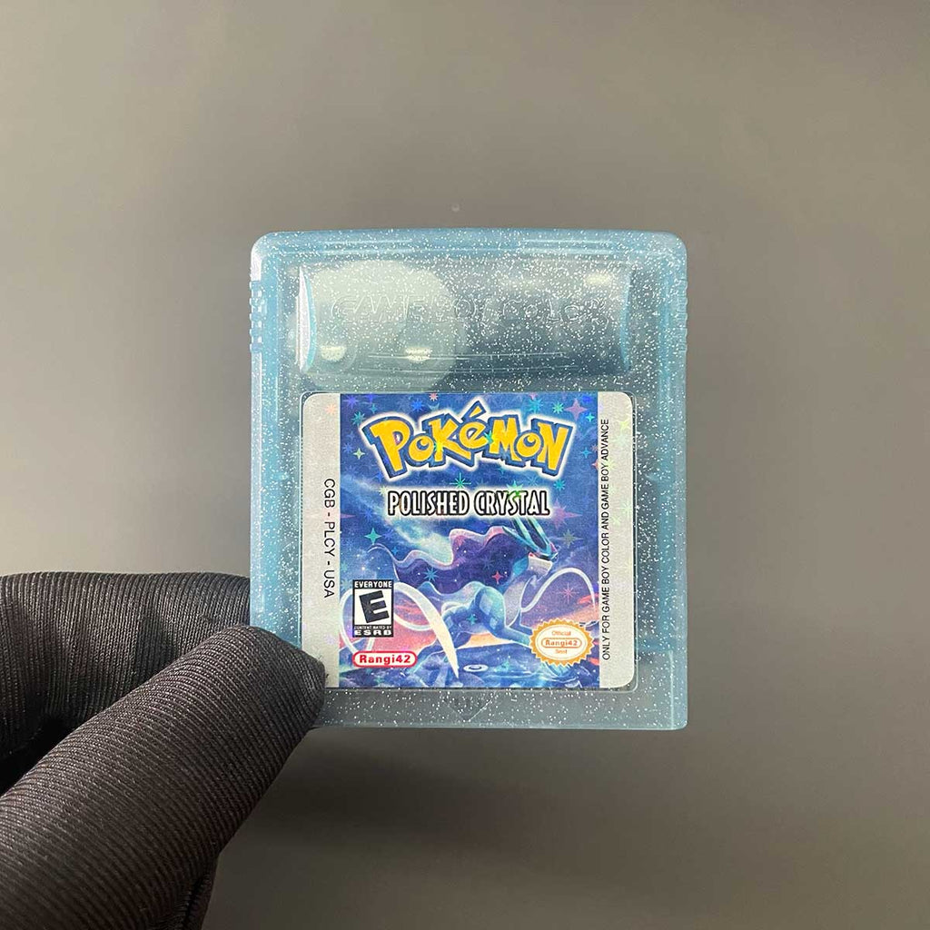 USA Pokemon POLISHED CRYSTAL For GBC