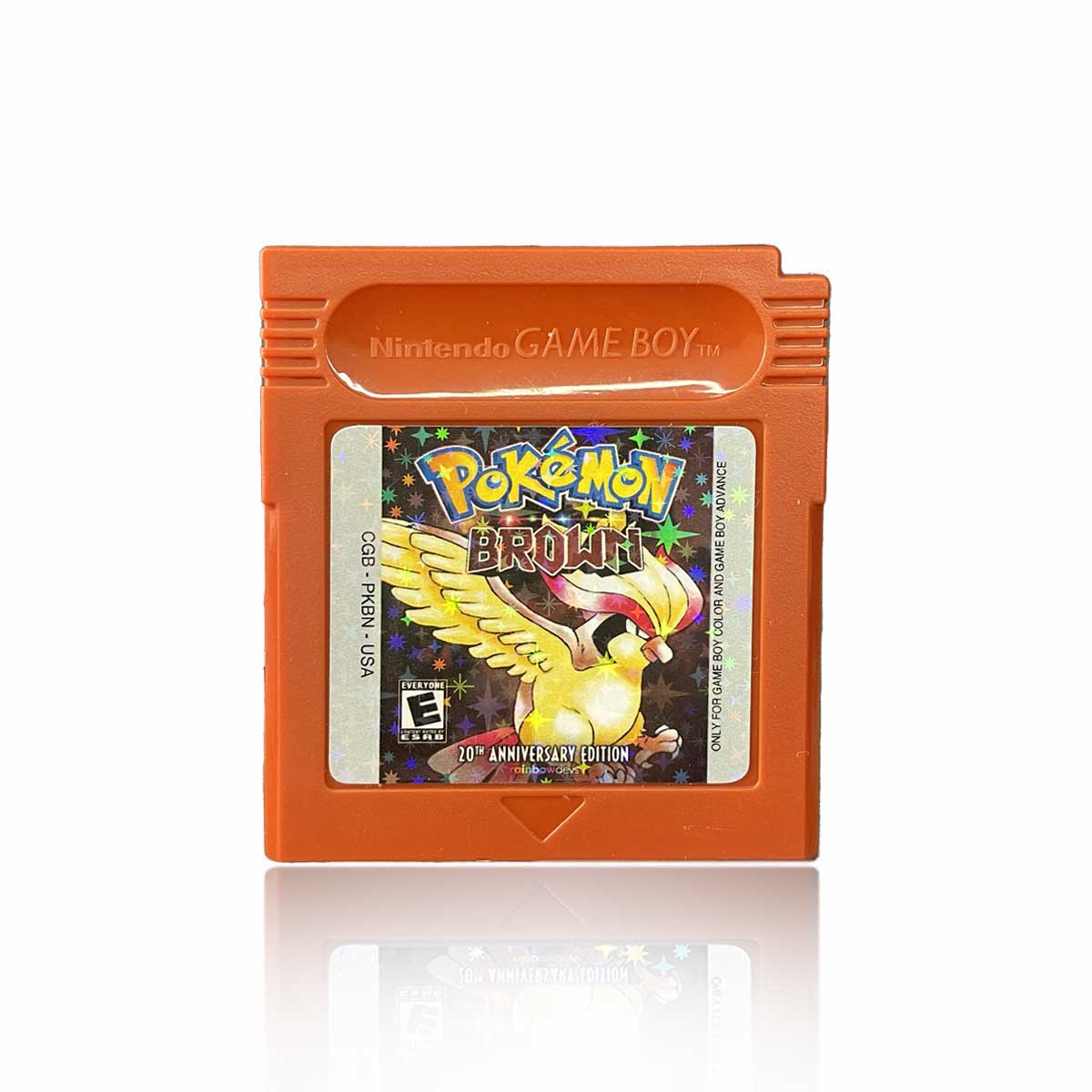 USA version Pokemon BROWN For GBC
