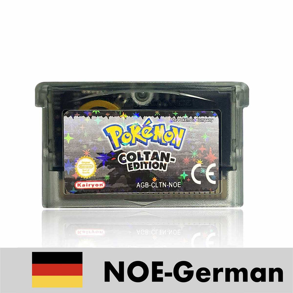 NOE German Pokemon coltan edition For GBA