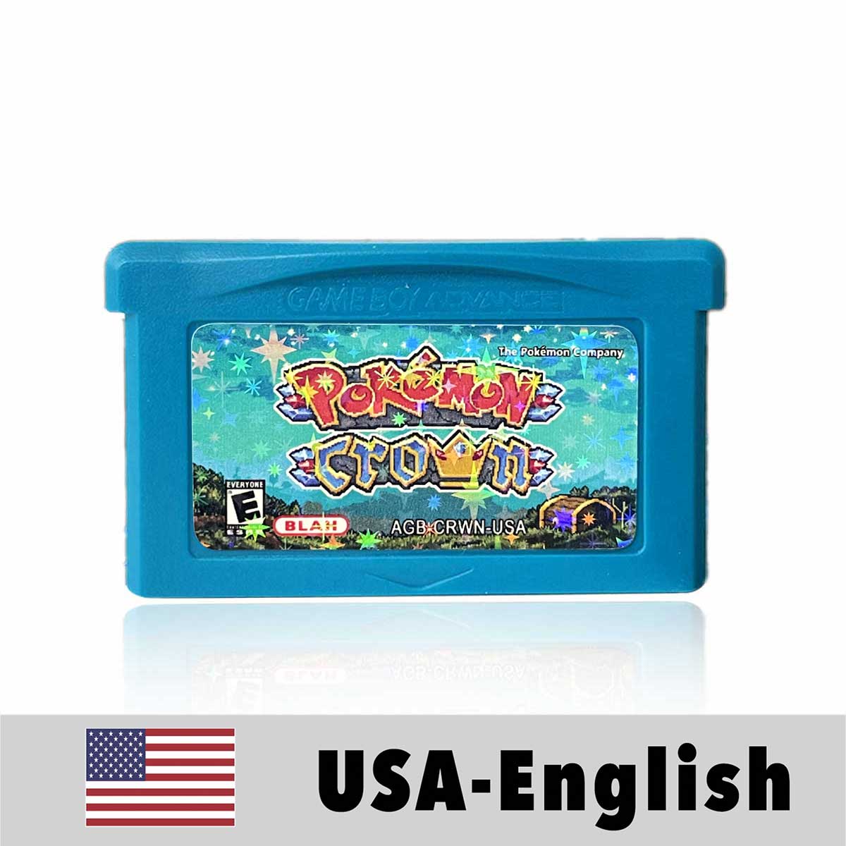 USA Pokemon CROWN For GBA