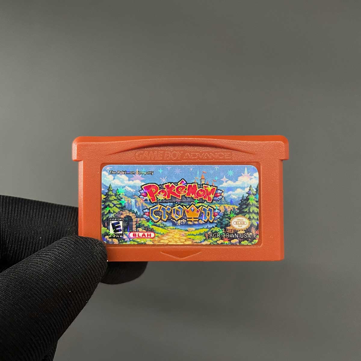 USA Pokemon CROWN For GBA