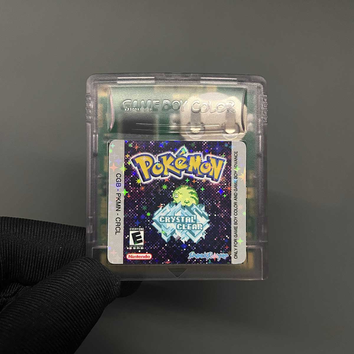 USA Pokemon Crystal Clear For GBC