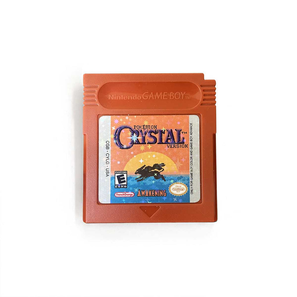 USA Pokemon CRYSTAL AWAKENING For GBC
