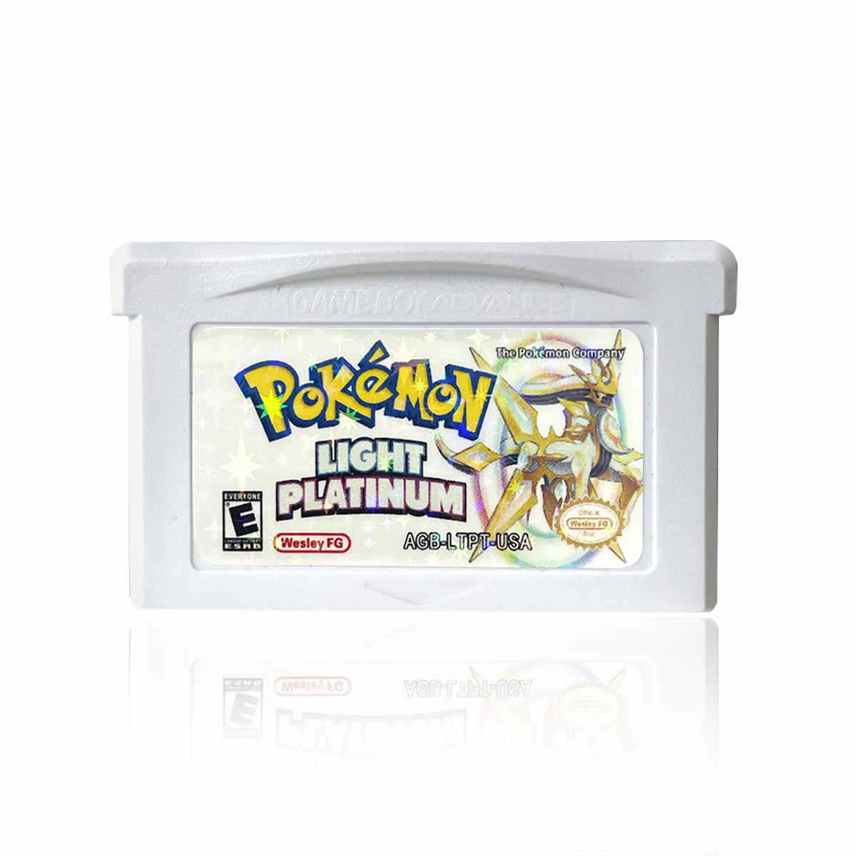 USA Pokemon LIGHT PLATINUM For GBA