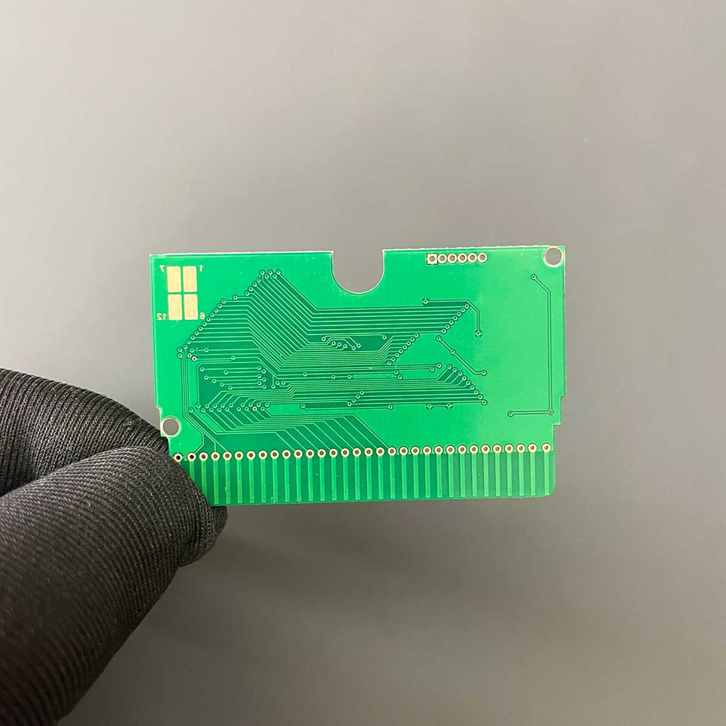 Customized Game Card Flash Cart green Game Cartridge for GBA