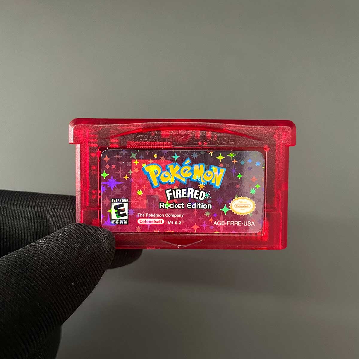 USA ESP Pokemon FIRERED ROCKET v1.0.2 For GBA