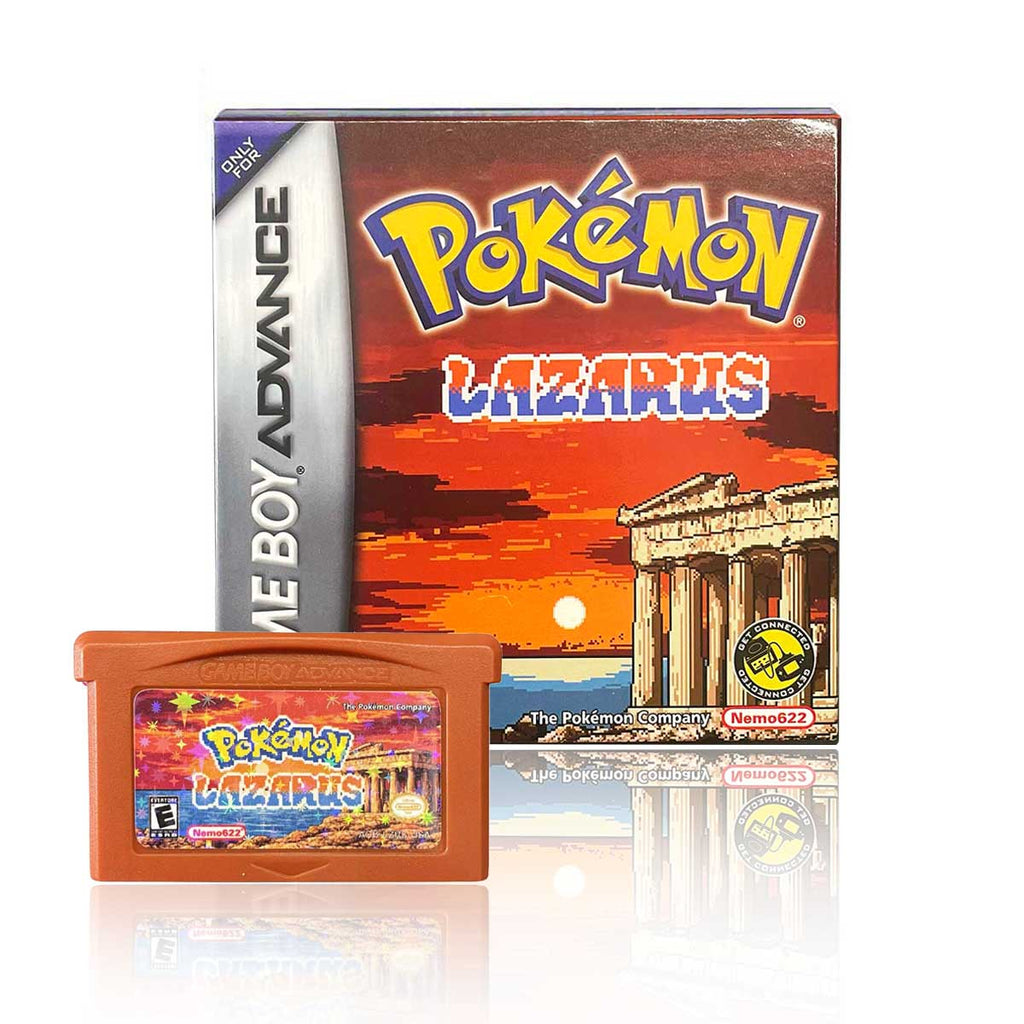 USA Pokemon LAZARUS cart box For GBA