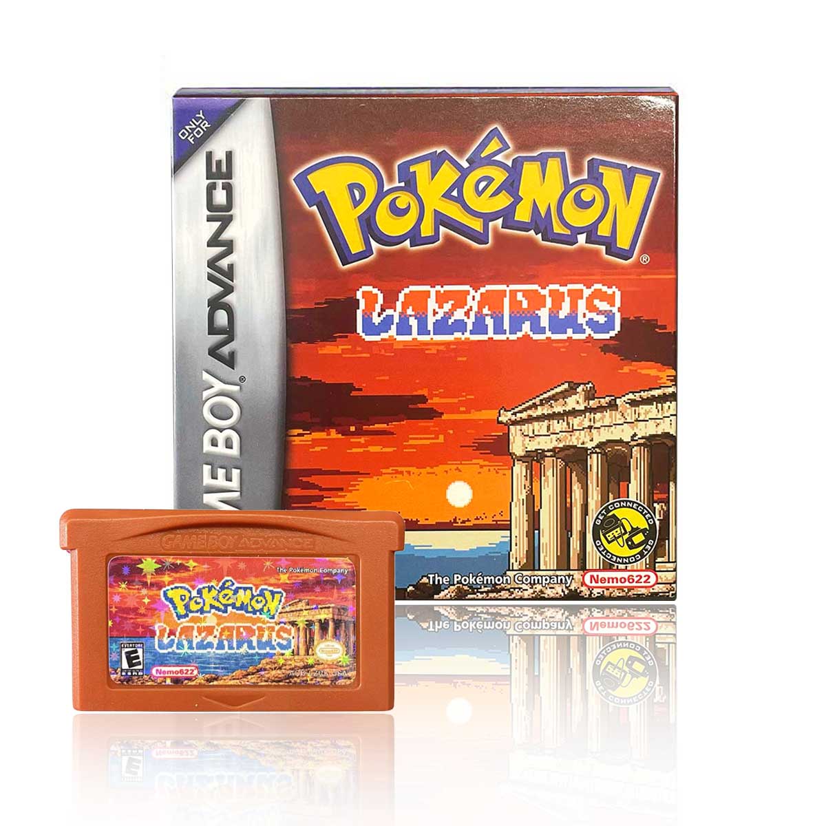 USA Pokemon LAZARUS cart box For GBA