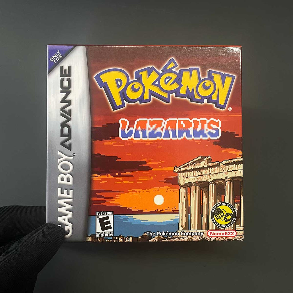 USA Pokemon LAZARUS cart box For GBA