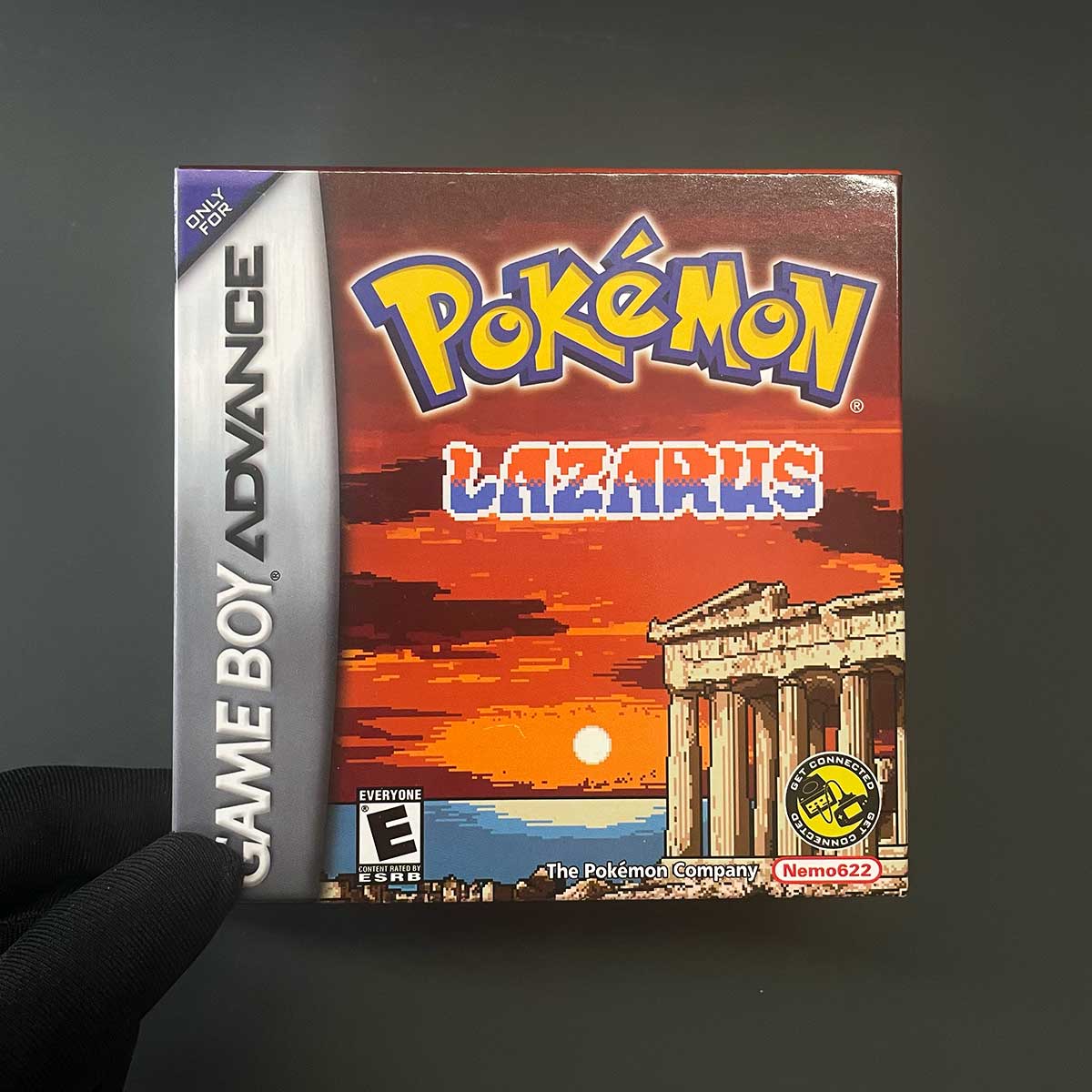 USA Pokemon LAZARUS cart box For GBA