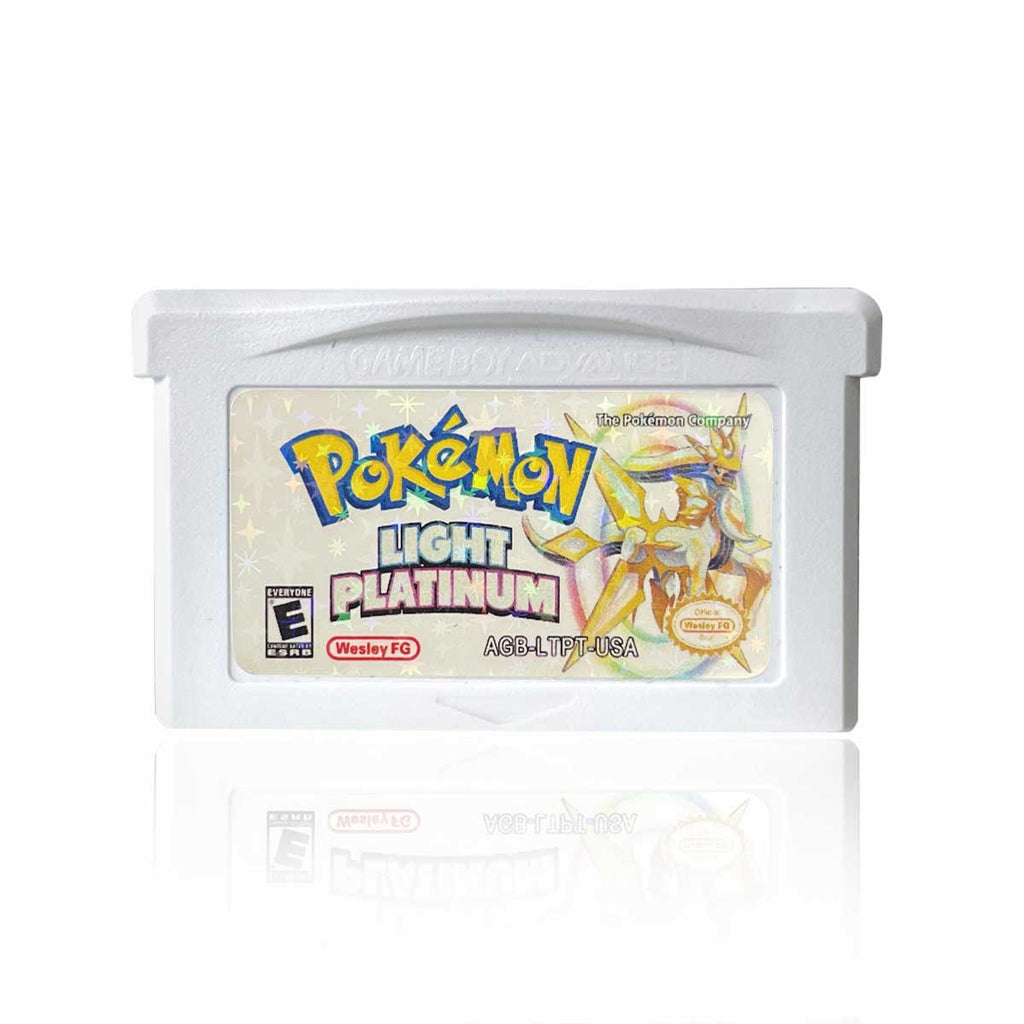 USA Pokemon LIGHT PLATINUM For GBA