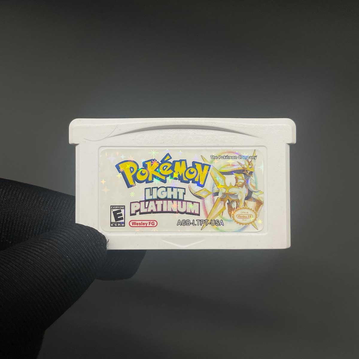 USA Pokemon LIGHT PLATINUM For GBA