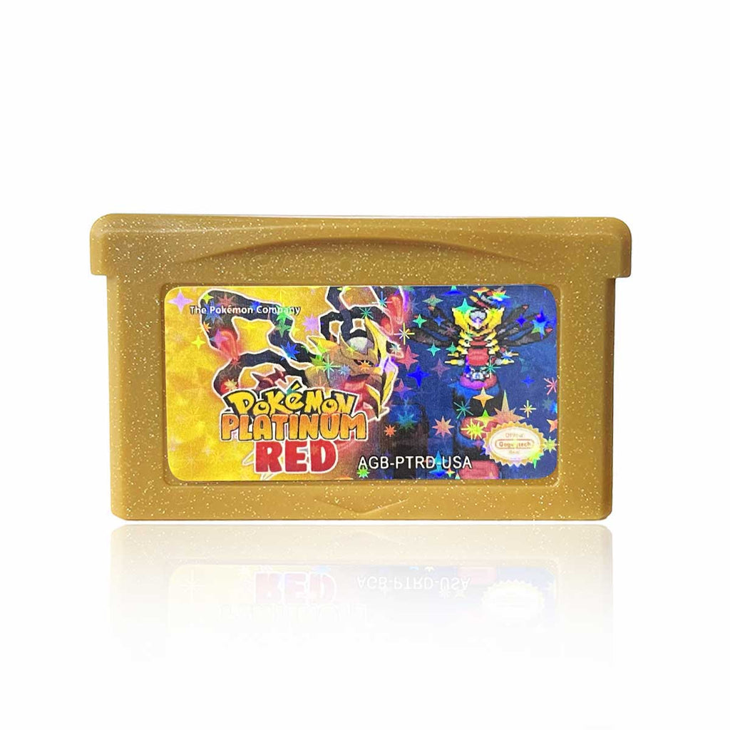 USA Pokemon PLATINUM RED For GBA