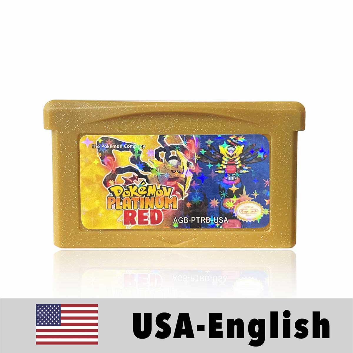 USA Pokemon PLATINUM RED For GBA