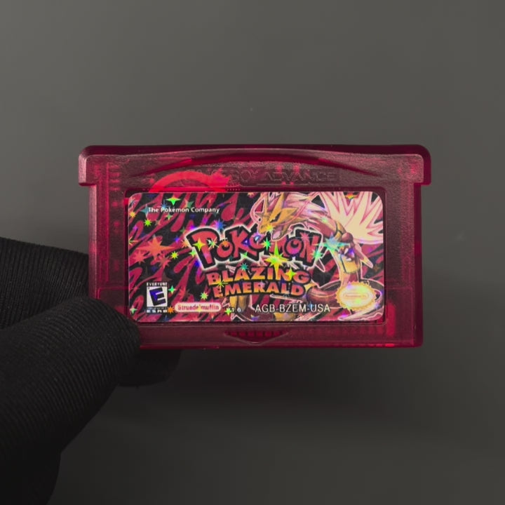 USA Pokemon BLAZING EMERALD v1.6 For GBA