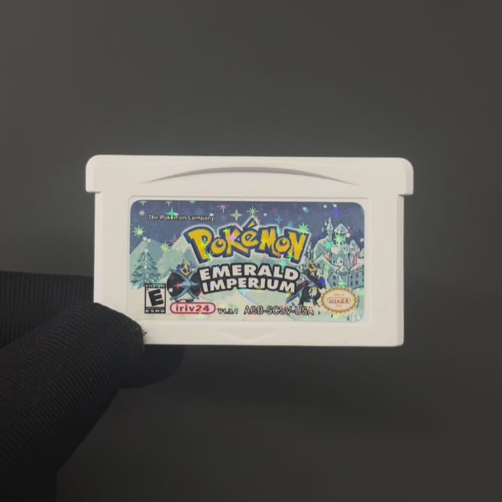 USA Pokemon EMERALD IMPERIUM v1.3.1 For GBA