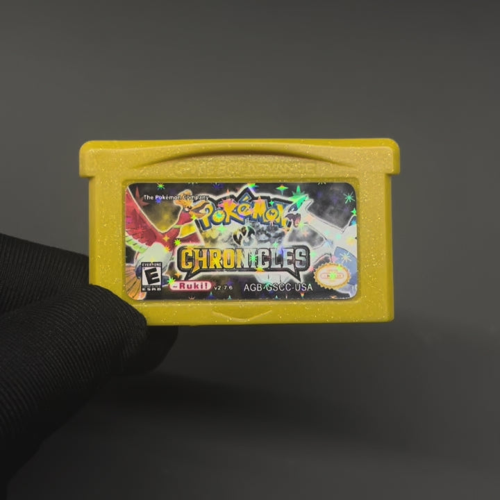 USA Pokemon GS CHRONICLES v2.7.6 For GBA