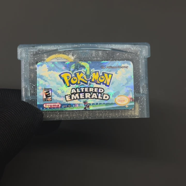 USA Pokemon Altered Emerald v4.1 For GBA