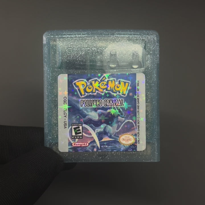 USA Pokemon POLISHED CRYSTAL For GBC