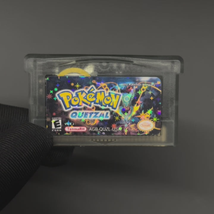 USA ESP Pokemon QUETZAL For GBA