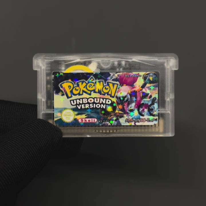 USA ESP Pokemon Unbound v2.1.1 For GBA