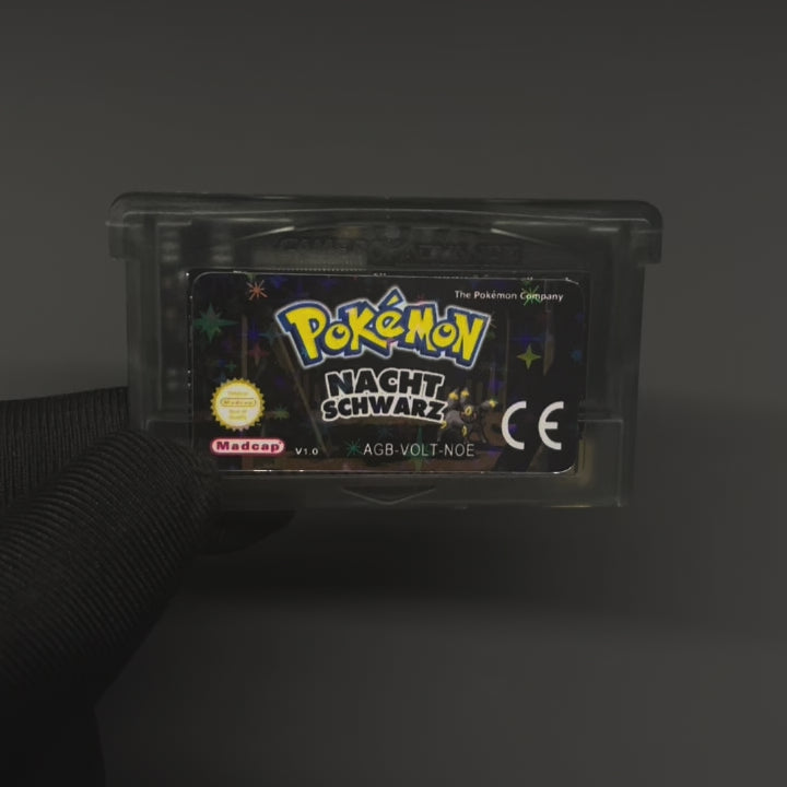 NOE German Pokemon nacht schwarz v1.0 For GBA