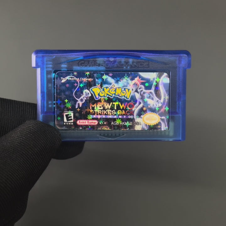 USA Pokemon MEWTWO STRIKES BACK v1.0 For GBA