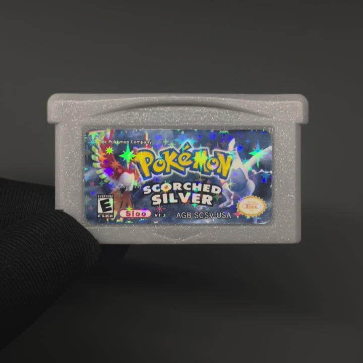 USA Pokemon SCORCHED SILVER v1.3 For GBA