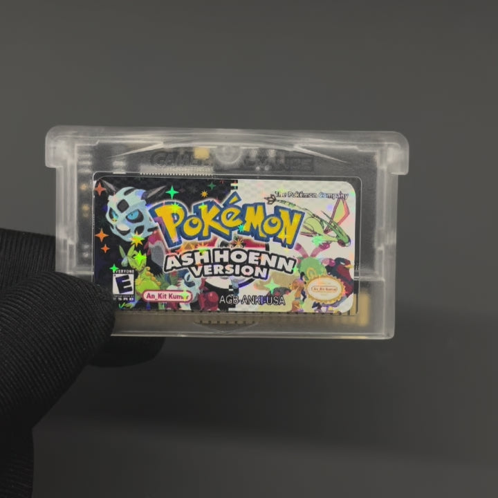 USA ESP Pokemon ASH HOENN For GBA