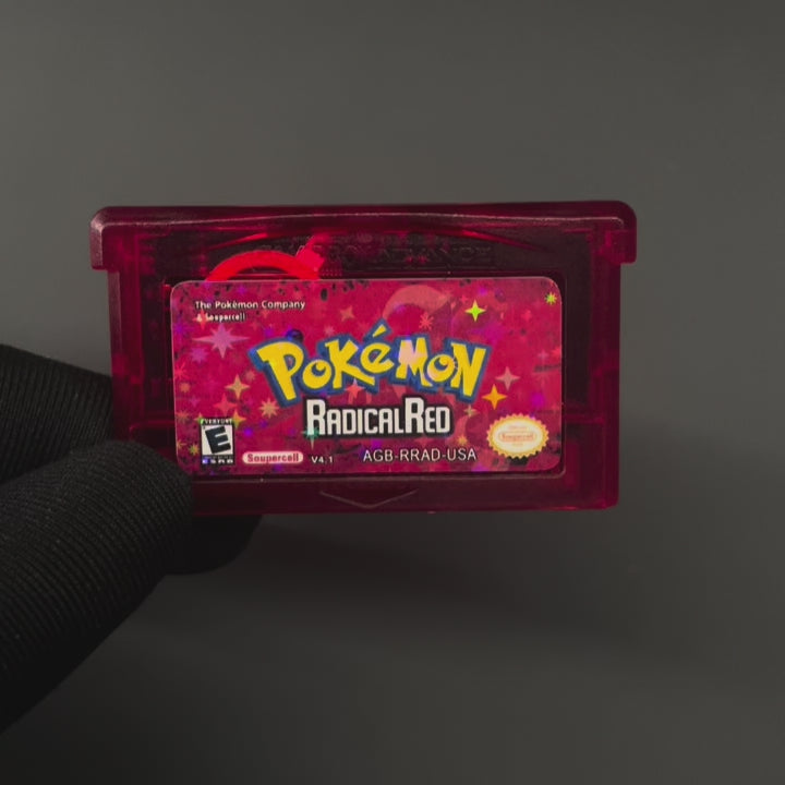 USA Pokemon RADICAL RED v4.1  For GBA
