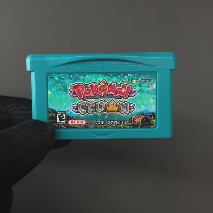 USA Pokemon CROWN For GBA