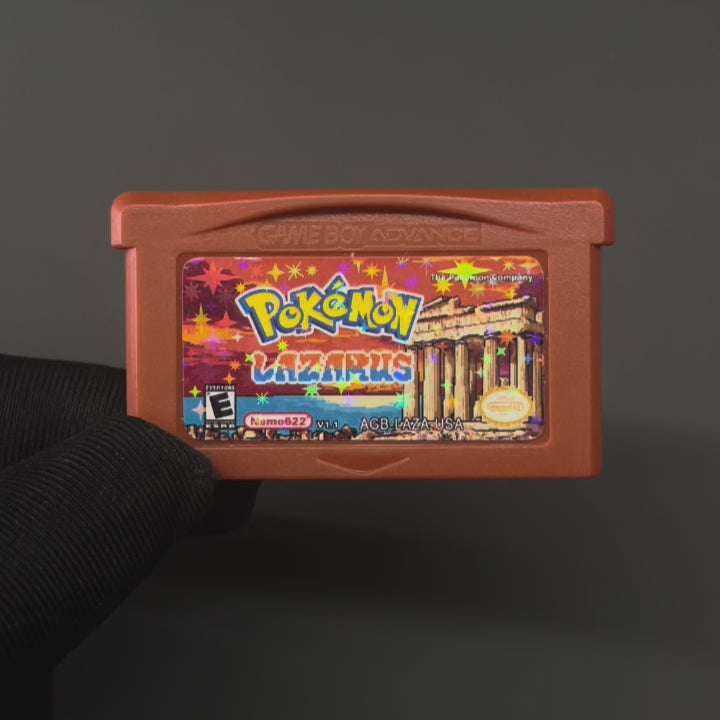 USA Pokemon LAZARUS cart box For GBA