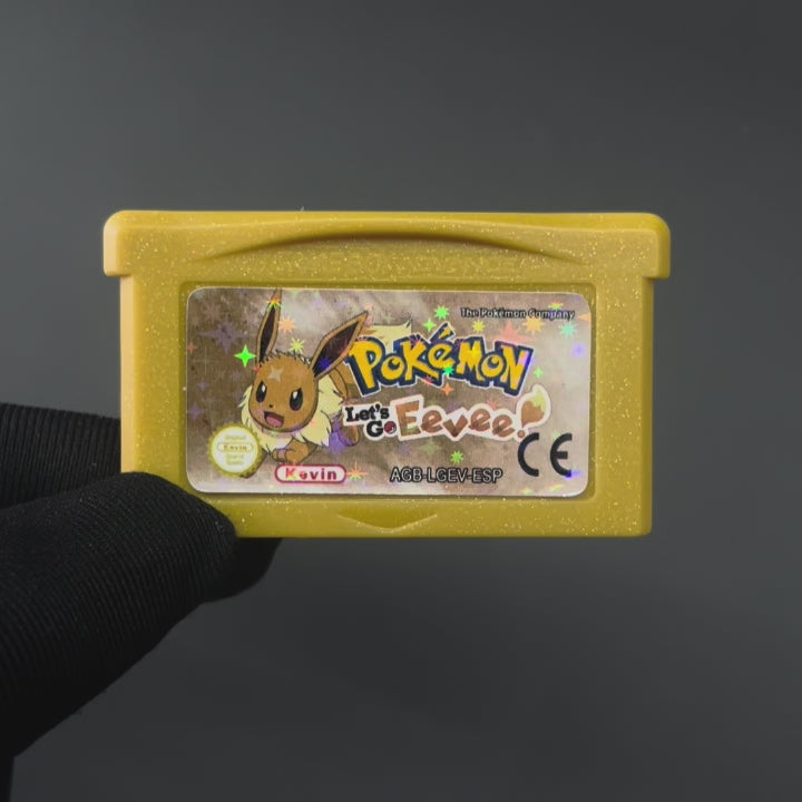 USA ESP Pokemon Let's Go Eevee For GBA