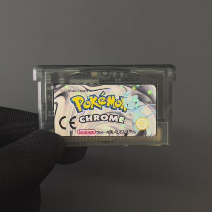 FRA French Pokemon CHROME v2.0 For GBA